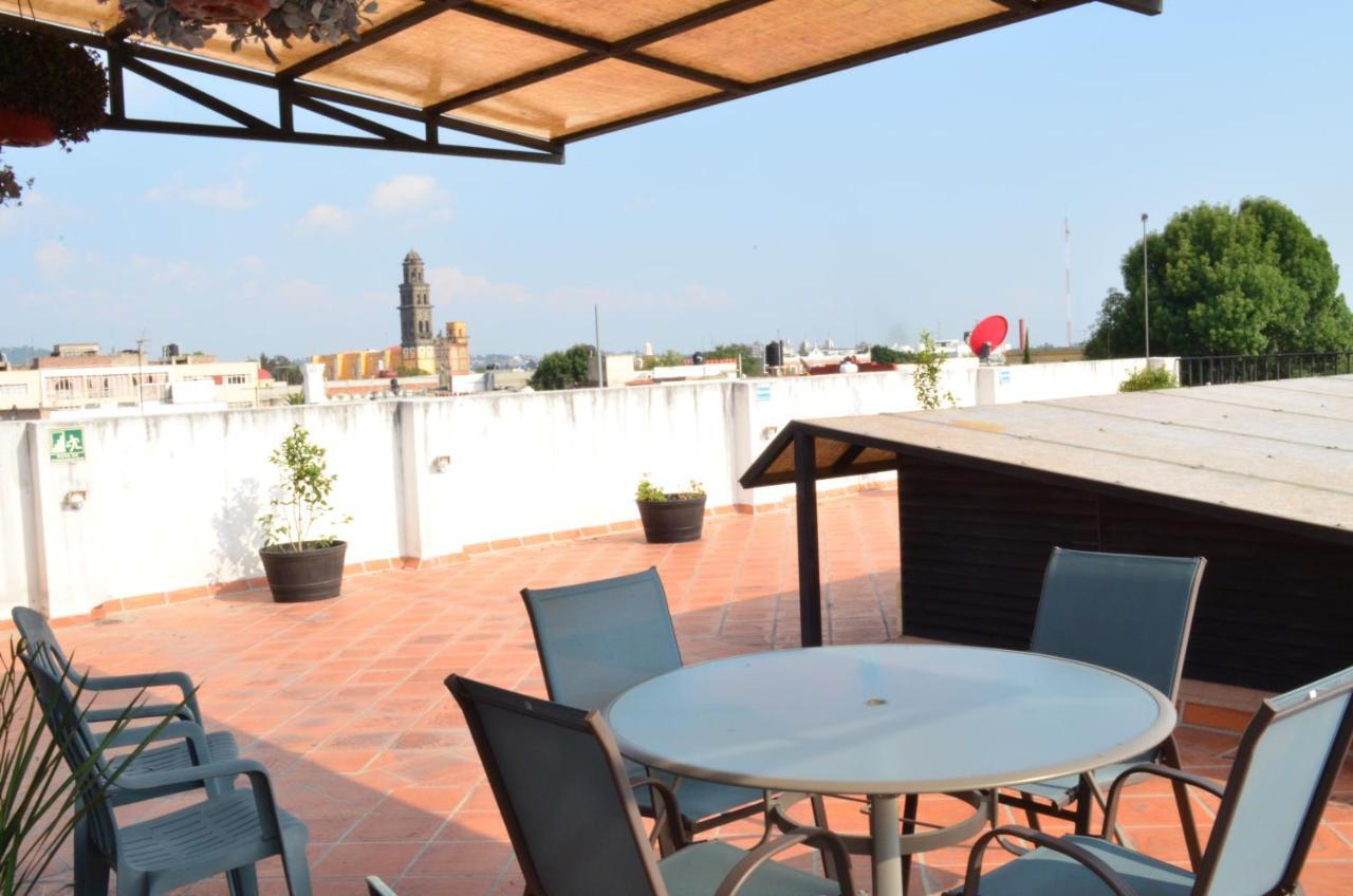 Hotel Del Capitan De Puebla, Departamentos Екстериор снимка